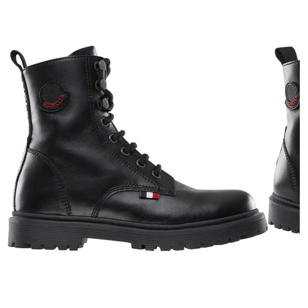 Moncler kids combat boots